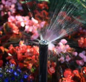 this sprinkler system was installed by our Niagara Falls sprinkler repair pros